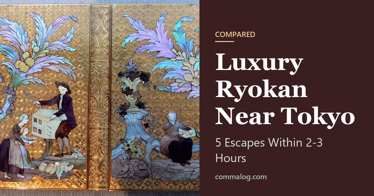 Luxury Ryokan Near Tokyo: 5 Escapes Within 2-3 Hours